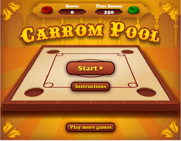 Chơi game Bida Carrom – Game Bida phong cách mới